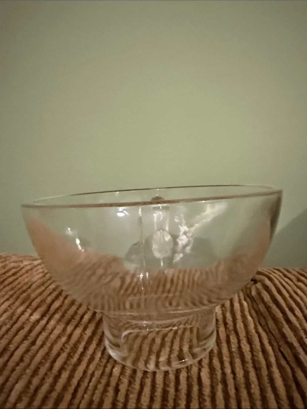 Vintage 1940s 1950s  Glass Canning Funnel